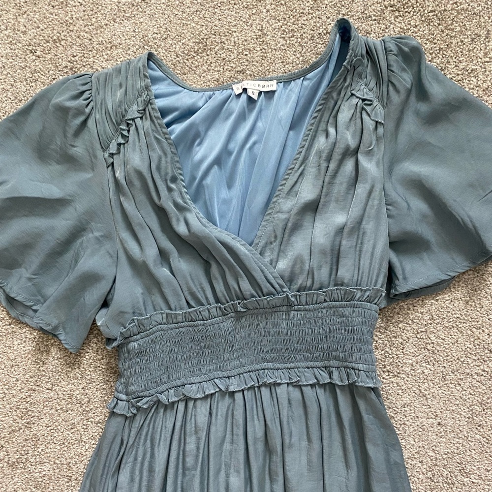 Baltic Born blue midi dress